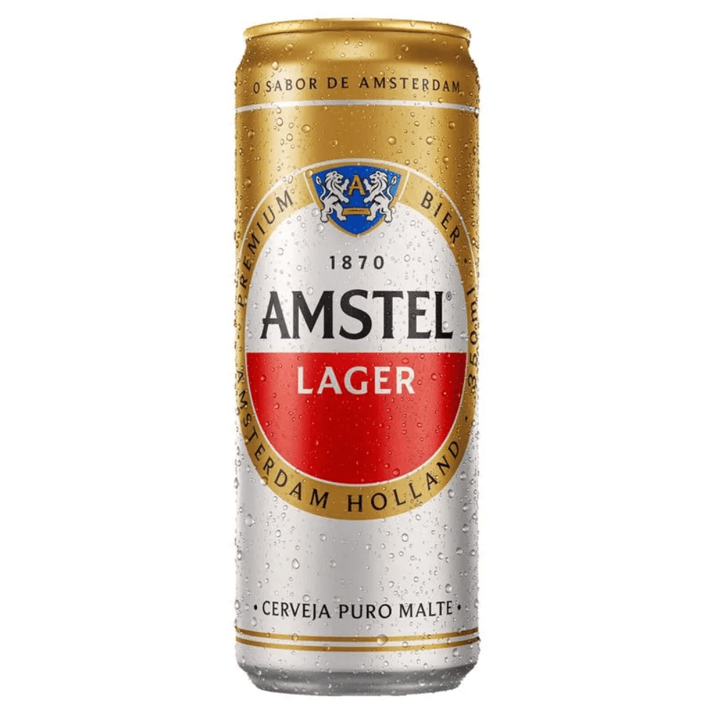 Cerveja Amstel Lager Lata 350ml